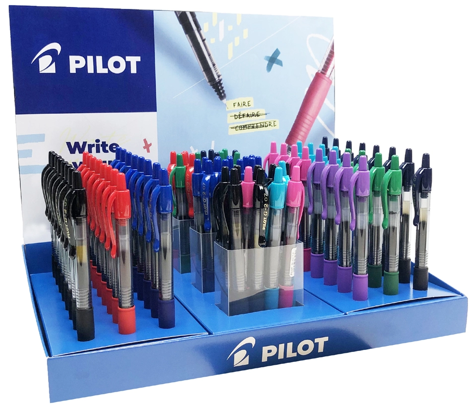 Een pilot gelschrijver g2 07 120 stuks display koop je bij NiceSupplies.nl