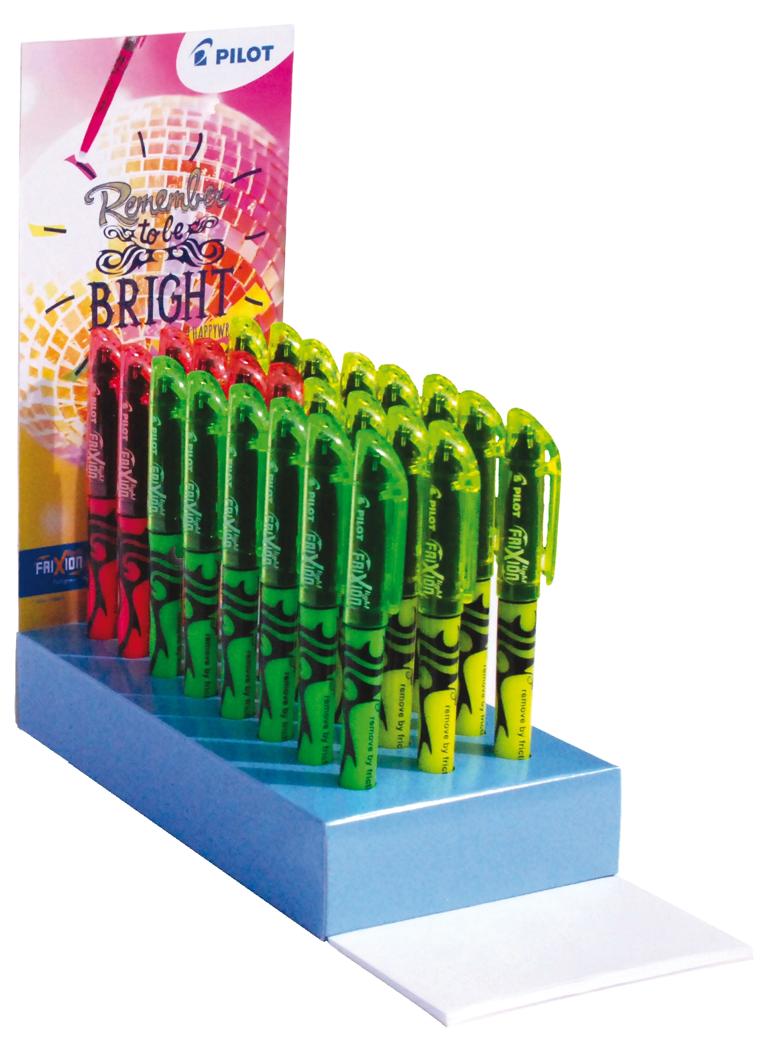 Een pilot markeerstift frixion light 40 stuks display koop je bij NiceSupplies.nl