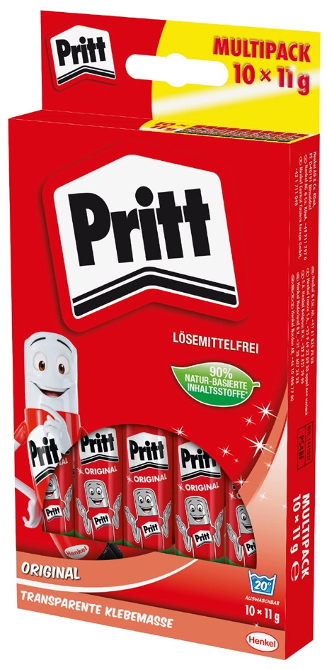 Een plakstaaf pritt 43gr promopaak 4 en 1 gratis koop je bij NiceSupplies.nl