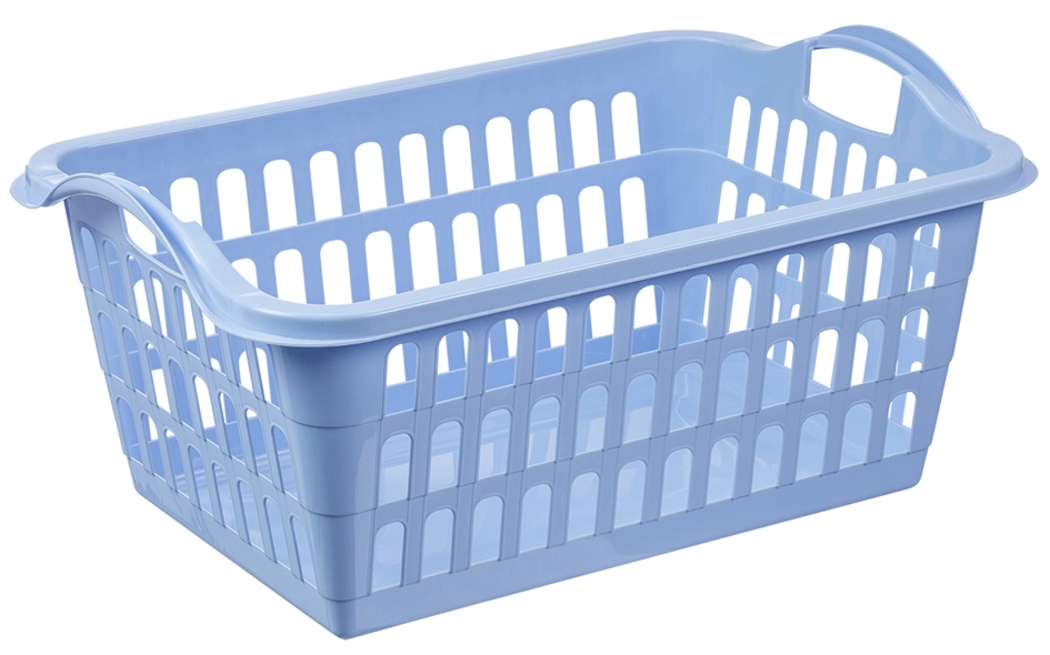 Een plast team afvalbak laundry basket 23 liter wit koop je bij NiceSupplies.nl