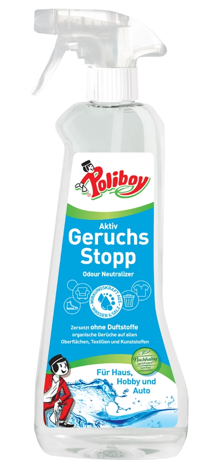 Een poliboy aktiv geur stopp 500 ml spuitbus koop je bij NiceSupplies.nl