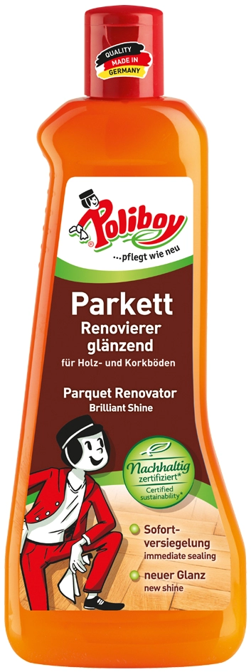 Een poliboy parket renovierer glanzend 500 ml koop je bij NiceSupplies.nl