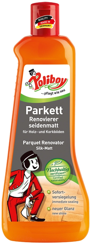 Een poliboy parket renovierer seidenmat 500 ml koop je bij NiceSupplies.nl