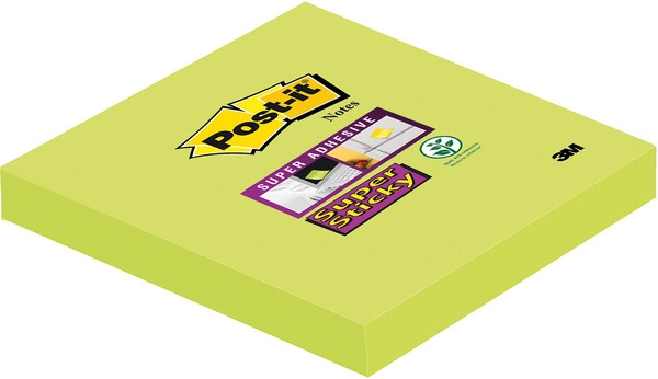 Een post-it zelfklevend notitieblok super sticky notes 76x76 mm pink koop je bij NiceSupplies.nl