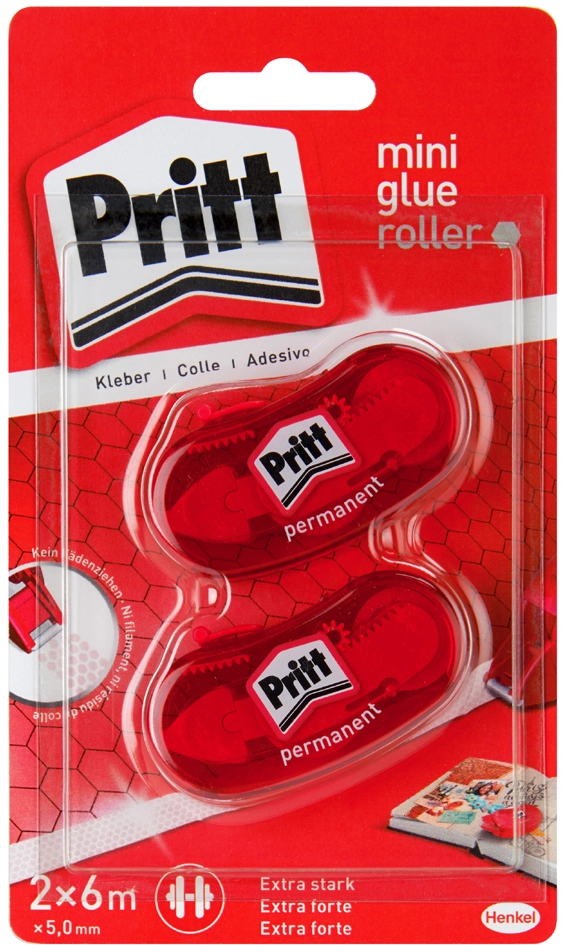 Een pritt lijmroller mini permanent 6-0mmx6 m koop je bij NiceSupplies.nl