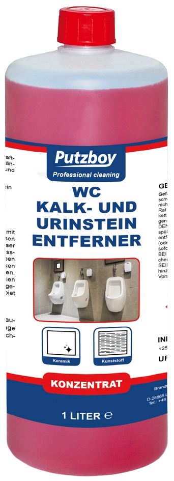 Een putzboy wc kalk-& urinstein-entferner 1 liter fles koop je bij NiceSupplies.nl