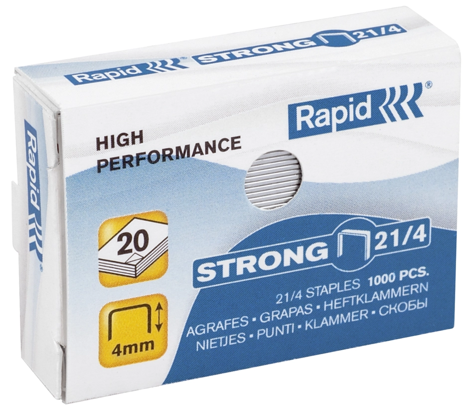 Een rapid heftklammern strong 26/6 verzinkt koop je bij NiceSupplies.nl