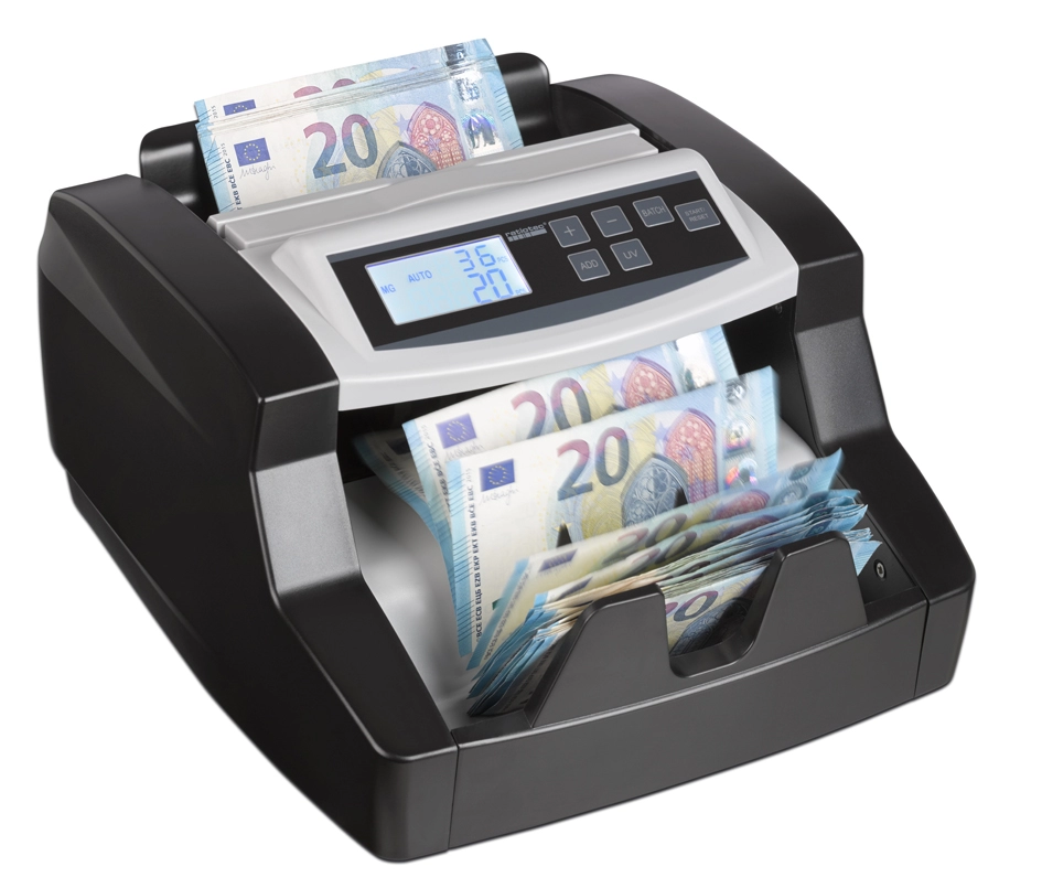 Een ratiotec geldtel-machine rapidcount b 20 zwart koop je bij NiceSupplies.nl