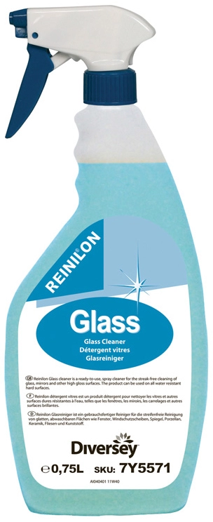 Een reinilon glasreiniger 750 ml sprayfklep koop je bij NiceSupplies.nl