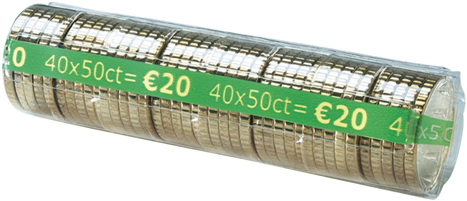 Een reskal muntenhulzen the container voor 40x0,20 eur koop je bij NiceSupplies.nl