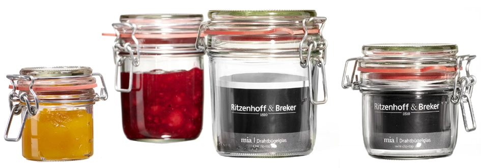 Een ritzenhoff en breker inmaakglas/glas 'mia' 125 ml koop je bij NiceSupplies.nl