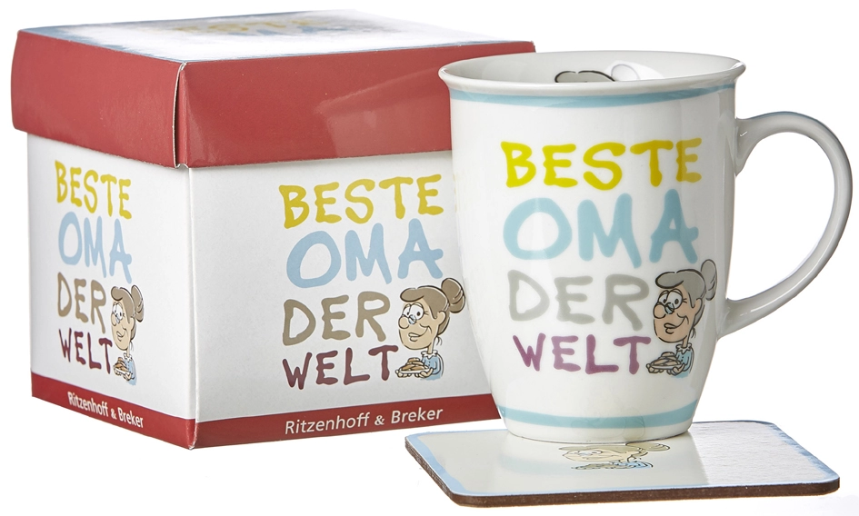 Een ritzenhoff en breker koffiebeker beste oma 320 ml koop je bij NiceSupplies.nl