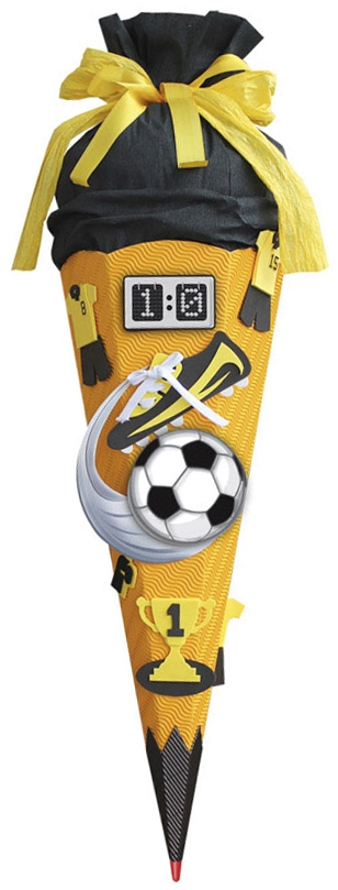 Een roth schooltas-knutselset soccer rood met sound 680 mm koop je bij NiceSupplies.nl