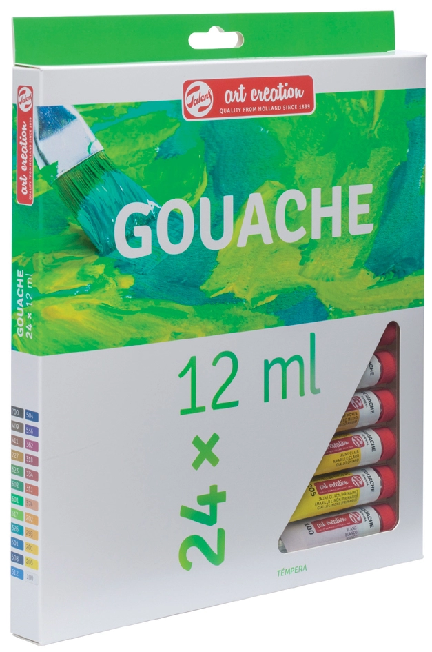 Een royal talens gouachekleuren artcreation 12 ml 24 stuks-set koop je bij NiceSupplies.nl