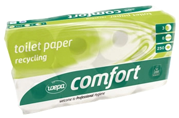 Een satino by wepa toiletpapier comfort 2-laags helderwit koop je bij NiceSupplies.nl