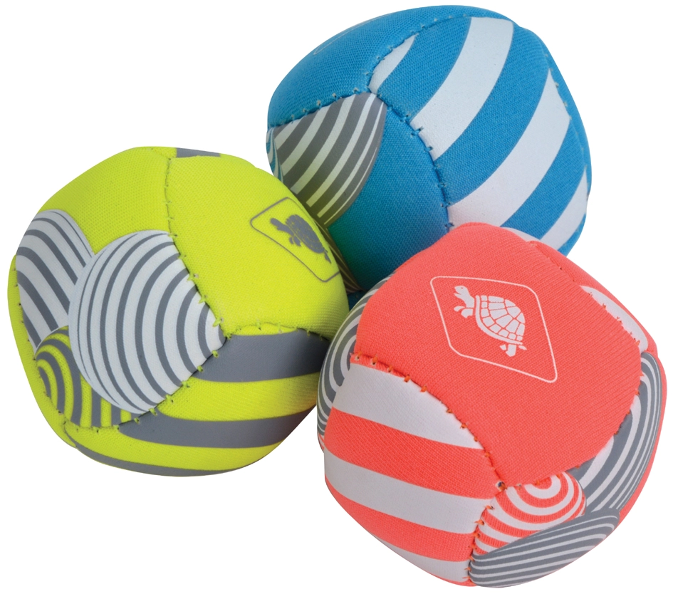 Een schildkrot neopren mini-fun-ballen 3 stuks set koop je bij NiceSupplies.nl