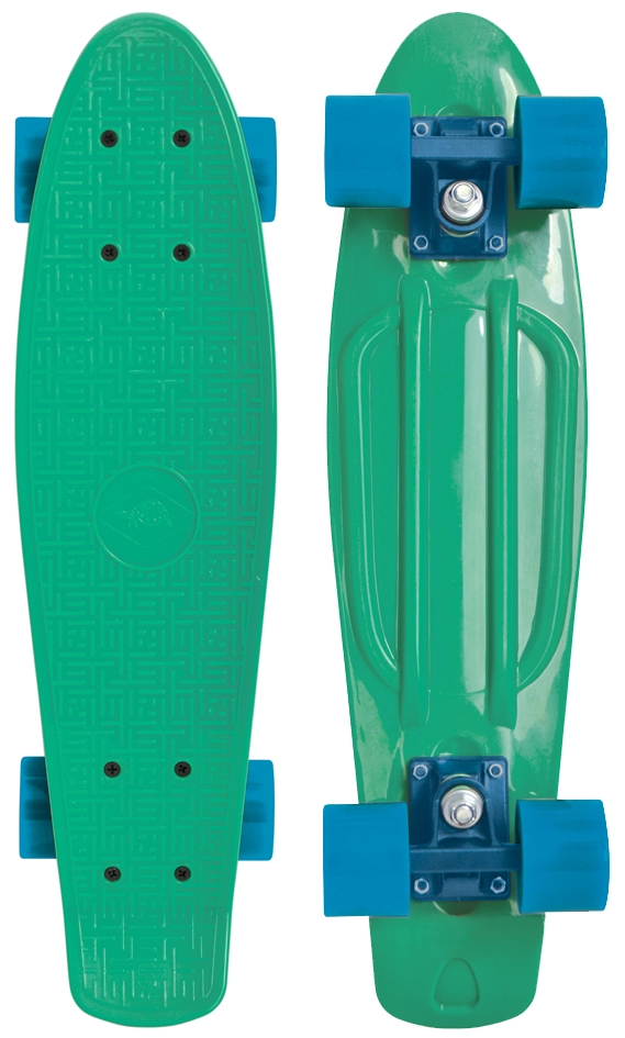 Een schildkrot retro skateboard native green koop je bij NiceSupplies.nl