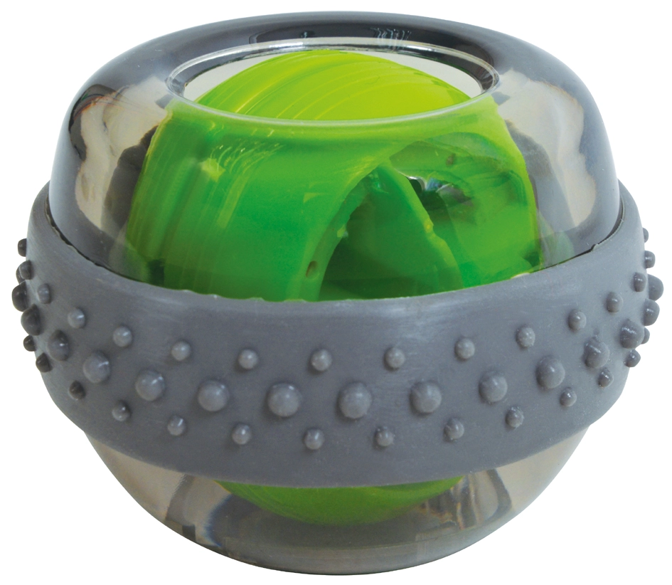 Een schildkrot spinbal hand- en armtrainer grijs/groen koop je bij NiceSupplies.nl