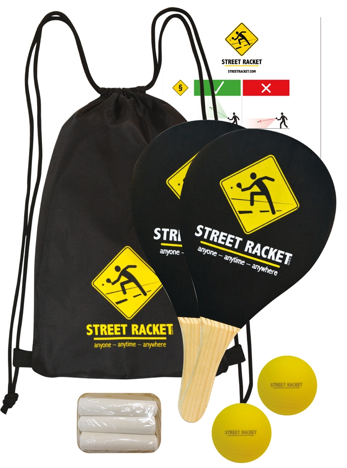 Een schildkrot street racket set koop je bij NiceSupplies.nl