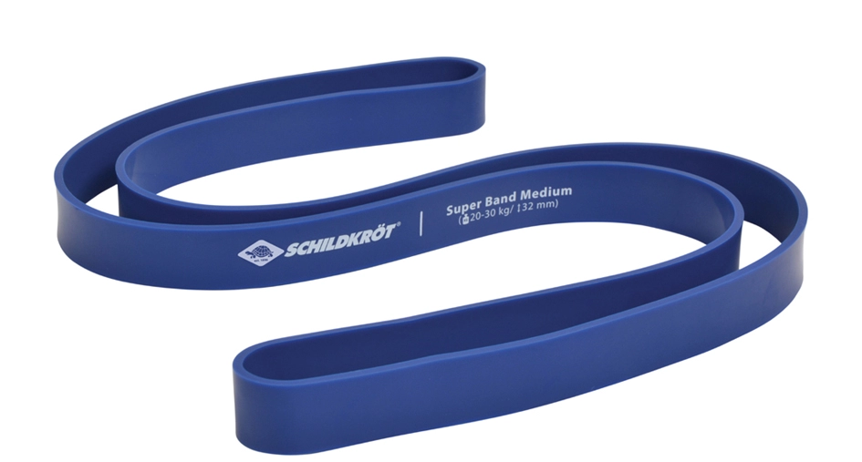 Een schildkrot super band medium 32 mm blauw koop je bij NiceSupplies.nl