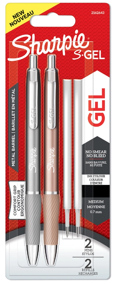 Een sharpie gelpen s-gel metaal 0,7 mm assorti koop je bij NiceSupplies.nl