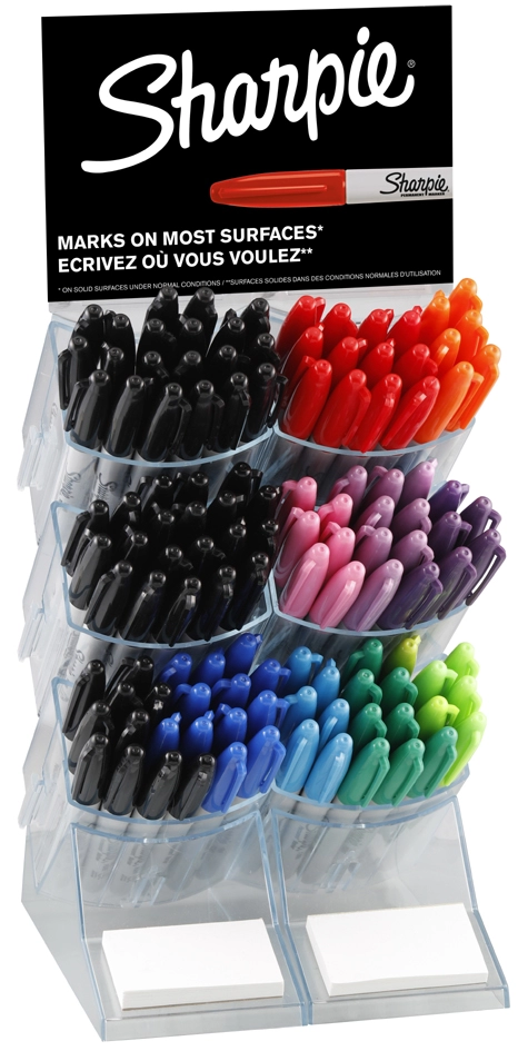 Een sharpie permanent-marker fine 120stuks displaydoos koop je bij NiceSupplies.nl