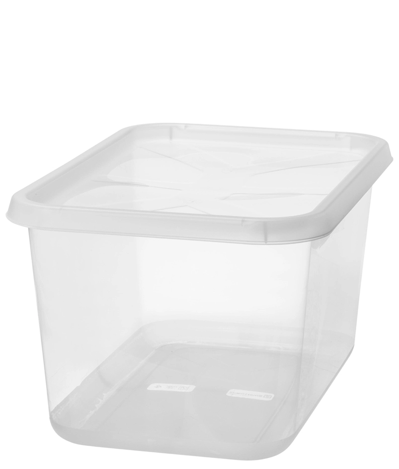 Een smartstore bewaardoos basic l 44 liter transparant koop je bij NiceSupplies.nl