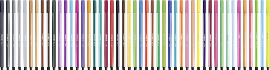 Een stabilo viltstift pen 68 beige koop je bij NiceSupplies.nl