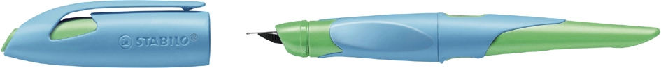 Een stabilo vulpen easybirdy l linkshandig blauw groen koop je bij NiceSupplies.nl