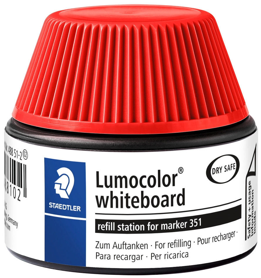 Een staedtler lumocolor refill-station 488 51 groen koop je bij NiceSupplies.nl