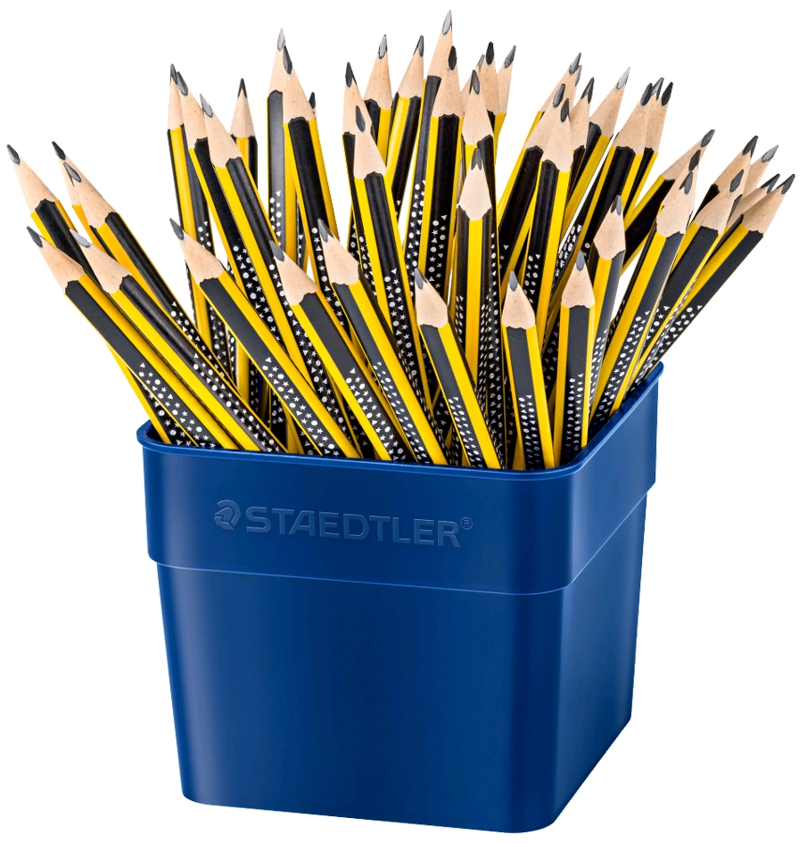 Een staedtler potlood noris hardheid hb 48 stuks koker koop je bij NiceSupplies.nl