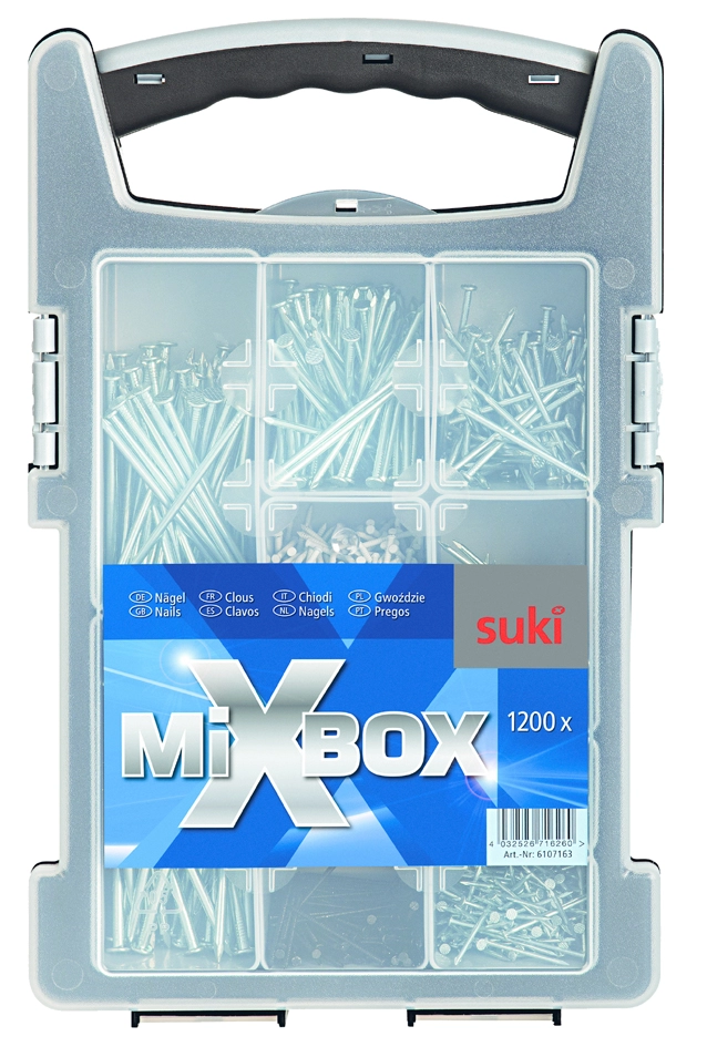 Een suki mixbox spijkers 1200 delig koop je bij NiceSupplies.nl