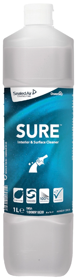 Een sure allesreiniger interior en surface cleaner 1 liter koop je bij NiceSupplies.nl