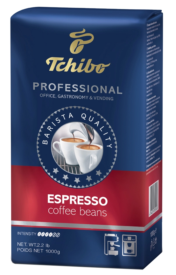 Een tchibo koffie professional espresso ganze bzonder koop je bij NiceSupplies.nl