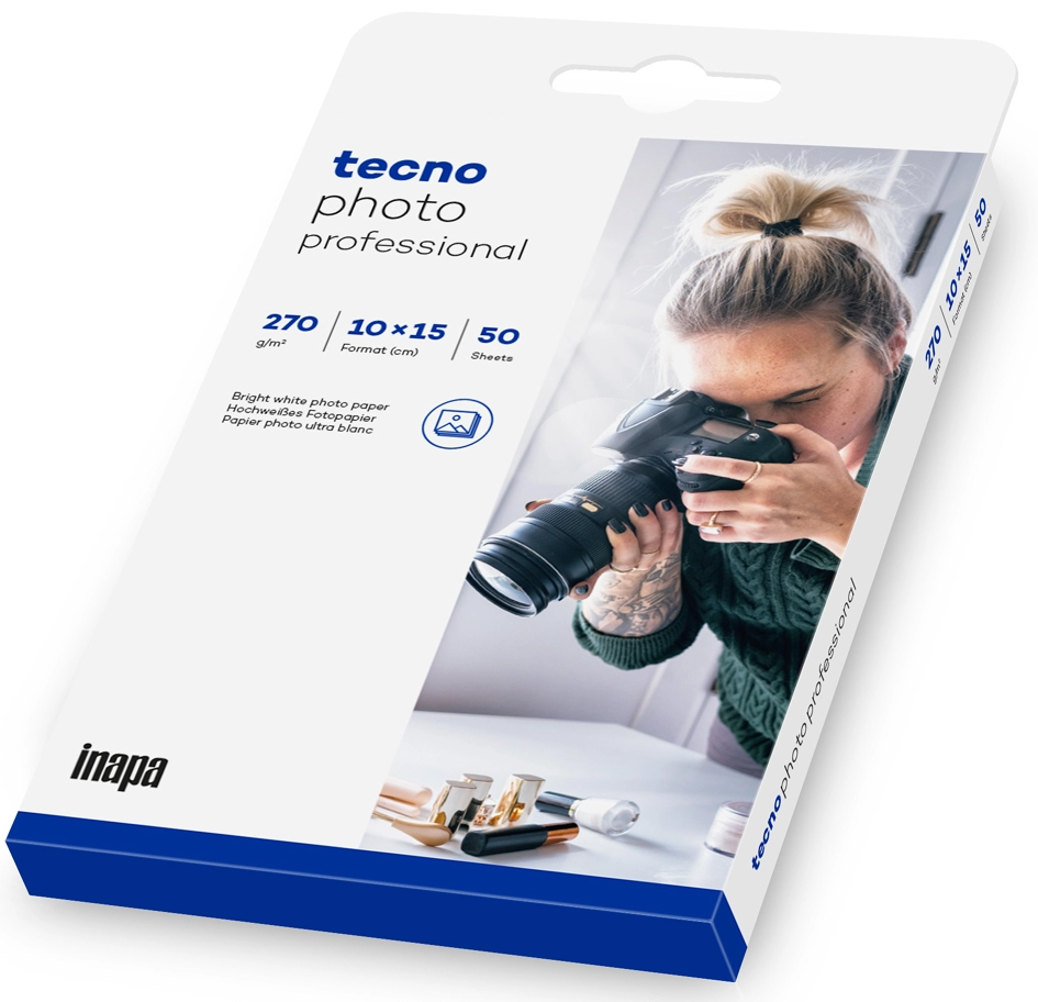 Een tecno inkjet-foto-papier 'photo professional' 10x15 cm koop je bij NiceSupplies.nl