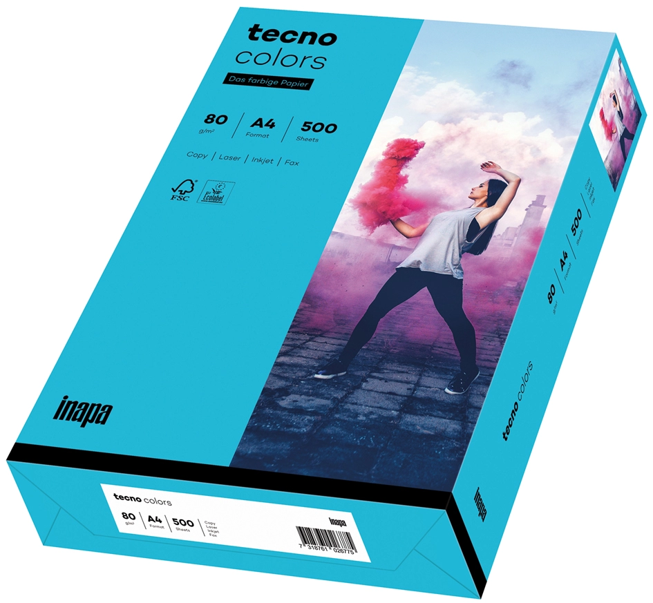 Een tecno kopieerpapier colors a4 160gr groen koop je bij NiceSupplies.nl