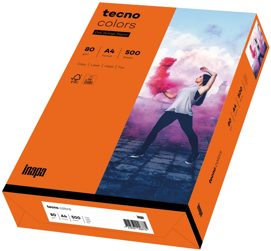 Een tecno kopieerpapier colors a4 160gr,intensief blauw koop je bij NiceSupplies.nl