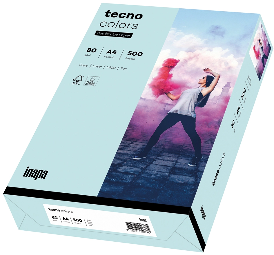 Een tecno kopieerpapier colors a4 160gr lichtgroen koop je bij NiceSupplies.nl