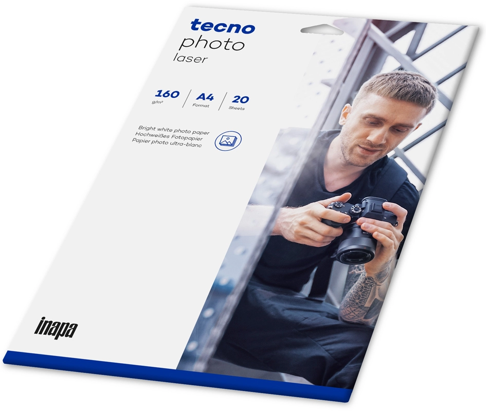 Een tecno laser-foto-papier 'photo laser' din a4 160gr koop je bij NiceSupplies.nl