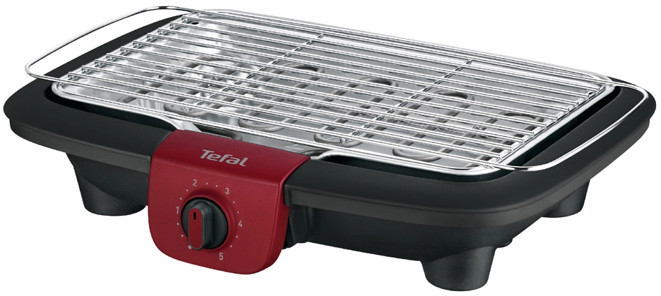 Een tefal elektrogrill easygrill adjust bg90e5 zwart/rood koop je bij NiceSupplies.nl