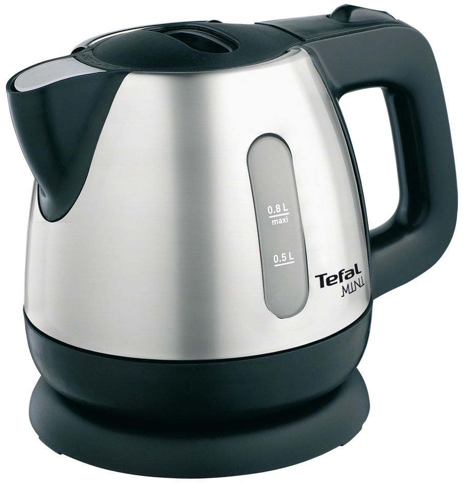 Een tefal mini-waterkoker bi8125 edelstaal zilver/zwart koop je bij NiceSupplies.nl