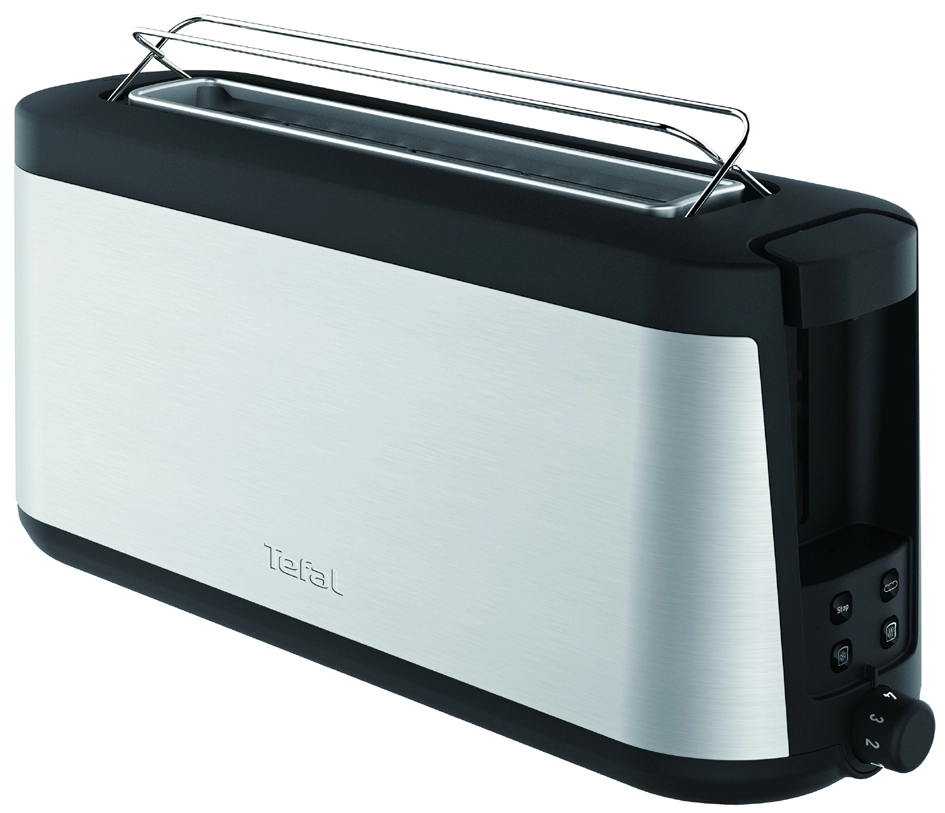 Een tefal toaster element tl4308 zwart/edelstaal koop je bij NiceSupplies.nl