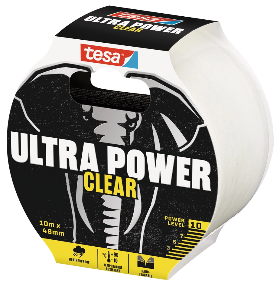 Een tesa reparatietape ultra power clear 48 mmx10,0 m koop je bij NiceSupplies.nl