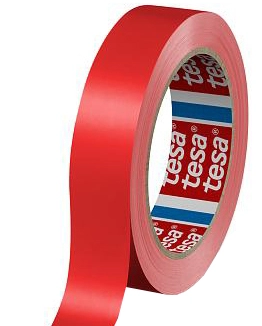 Een tesa verpakkingsplakband 60404 19 mmx66 m rood koop je bij NiceSupplies.nl