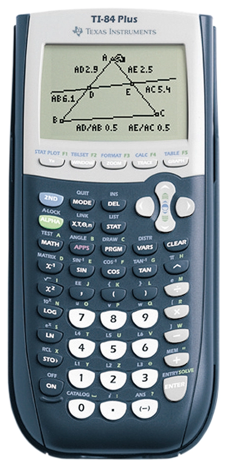 Een texas instruments grafische rekenmachine ti-84 plus koop je bij NiceSupplies.nl