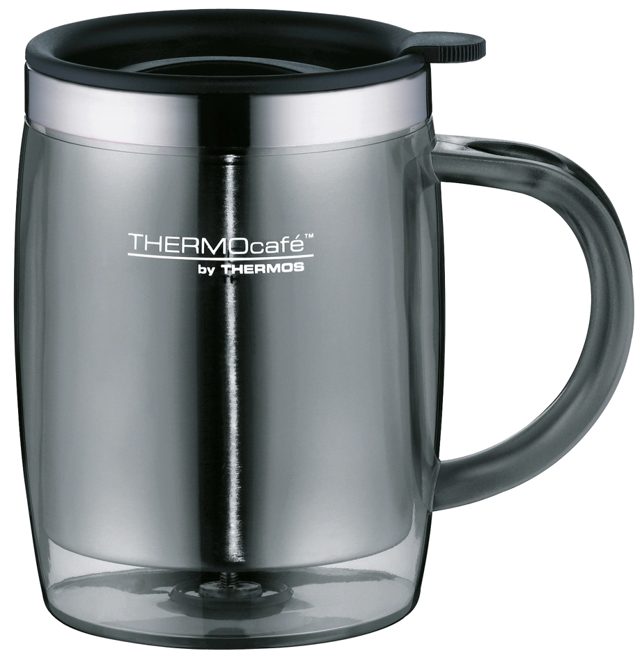 Een thermos thermosbeker desktop mug tc 0,35 liter blauw koop je bij NiceSupplies.nl