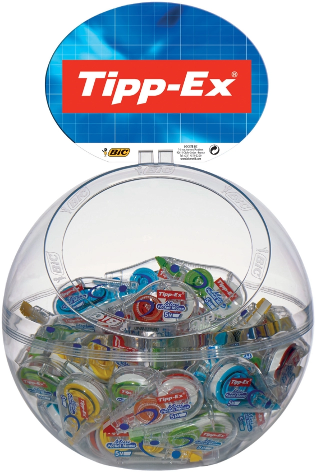 Een tipp-ex correctieroller mini pocket mouse fashion display koop je bij NiceSupplies.nl