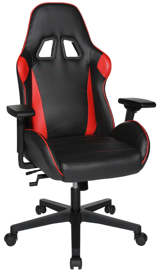 Een topstar bureaustoel speed chair 2 zwart/blauw koop je bij NiceSupplies.nl