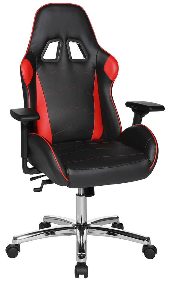 Een topstar bureaustoel speed chair 2 zwart/rood koop je bij NiceSupplies.nl