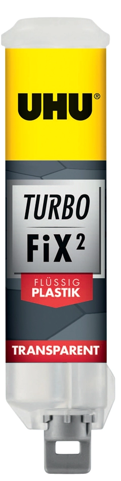 Een uhu 2-componenten-lijm turbo fix vloeibaar plastic 10 g koop je bij NiceSupplies.nl